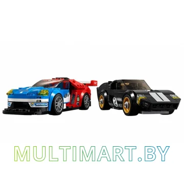 Конструктор Lepin 28004 Ford GT и 1966 Ford GT40 (395 деталей) картинка 5